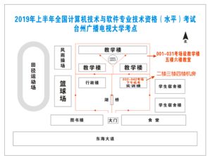全國計算機技術與軟件專業(yè)技術資格考試即將開考，臺州考場示意圖及計算機軟件技術開發(fā)備考指南